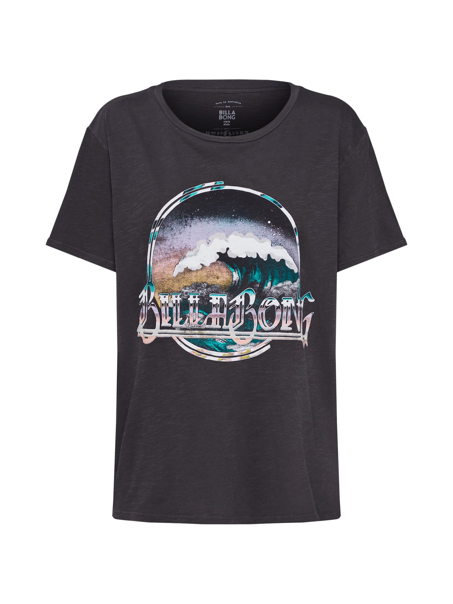 BILLABONG Tricou 'GLITERING OCEAN SS'  gri bazalt