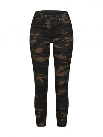 ONLY Pantaloni 'NINE-ESTER'  maro deschis / maro închis / kaki / oliv