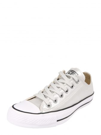 CONVERSE Sneaker low 'Chuck Taylor All Star Ox'  argintiu / alb