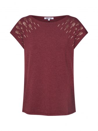 ABOUT YOU Tricou 'Delia'  bordeaux