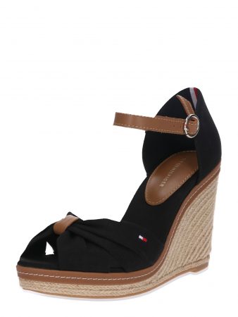 TOMMY HILFIGER Sandale  negru