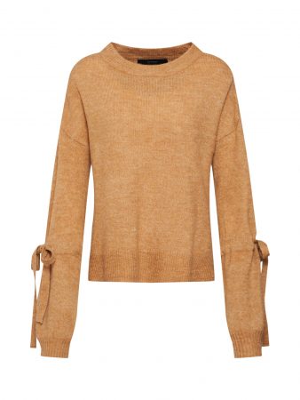 VERO MODA Pulover 'HERSEI GINGER'  maro deschis