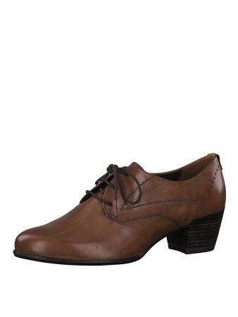 TAMARIS Pumps cu platformă  maro castaniu