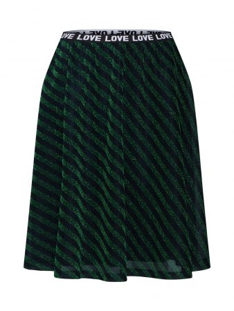 Desires Fustă 'Beret'  verde închis / negru