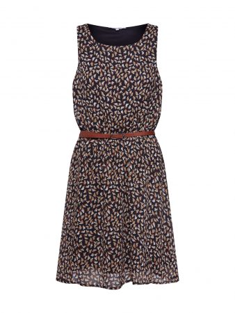 ABOUT YOU Rochie 'Sana'  bej / maro închis / alb