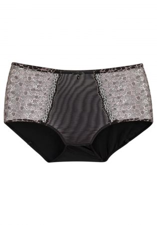 LASCANA Slip  cupru / negru