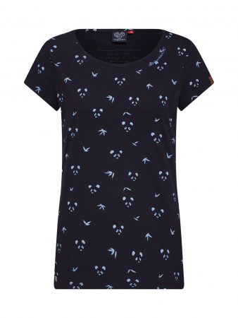 Ragwear Tricou 'MINT PANDA'  negru