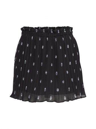 CATWALK JUNKIE Fustă 'Polka Dot'  negru / alb