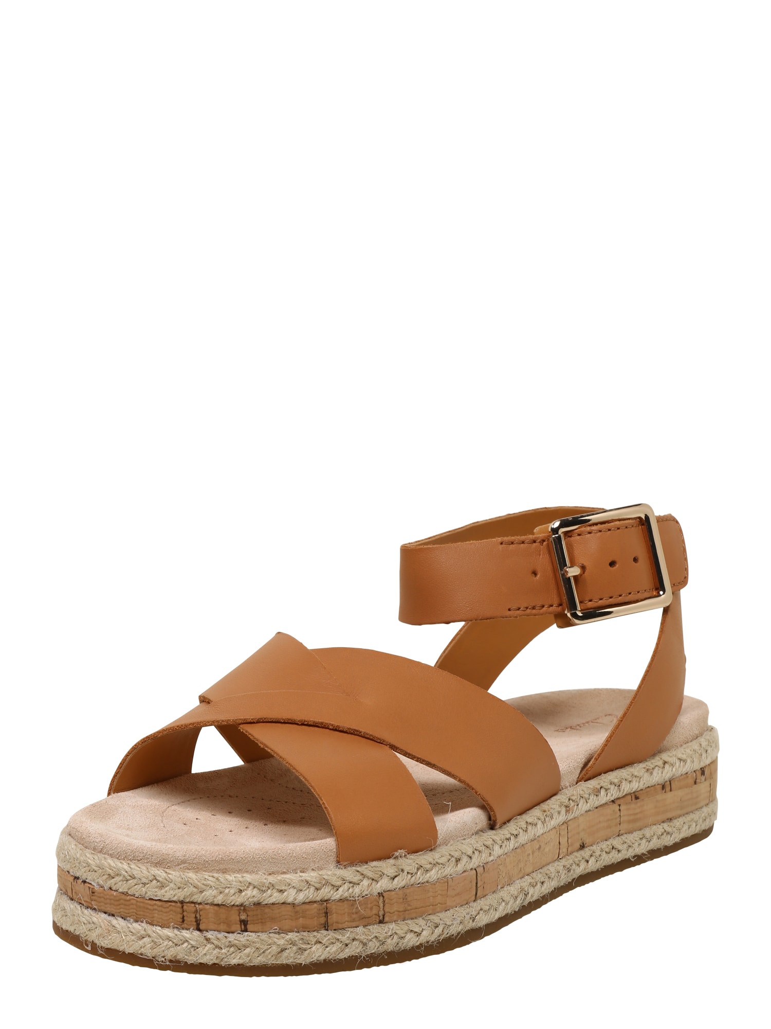 CLARKS Sandale cu beretă 'Botanic Poppy'  bej / maro deschis