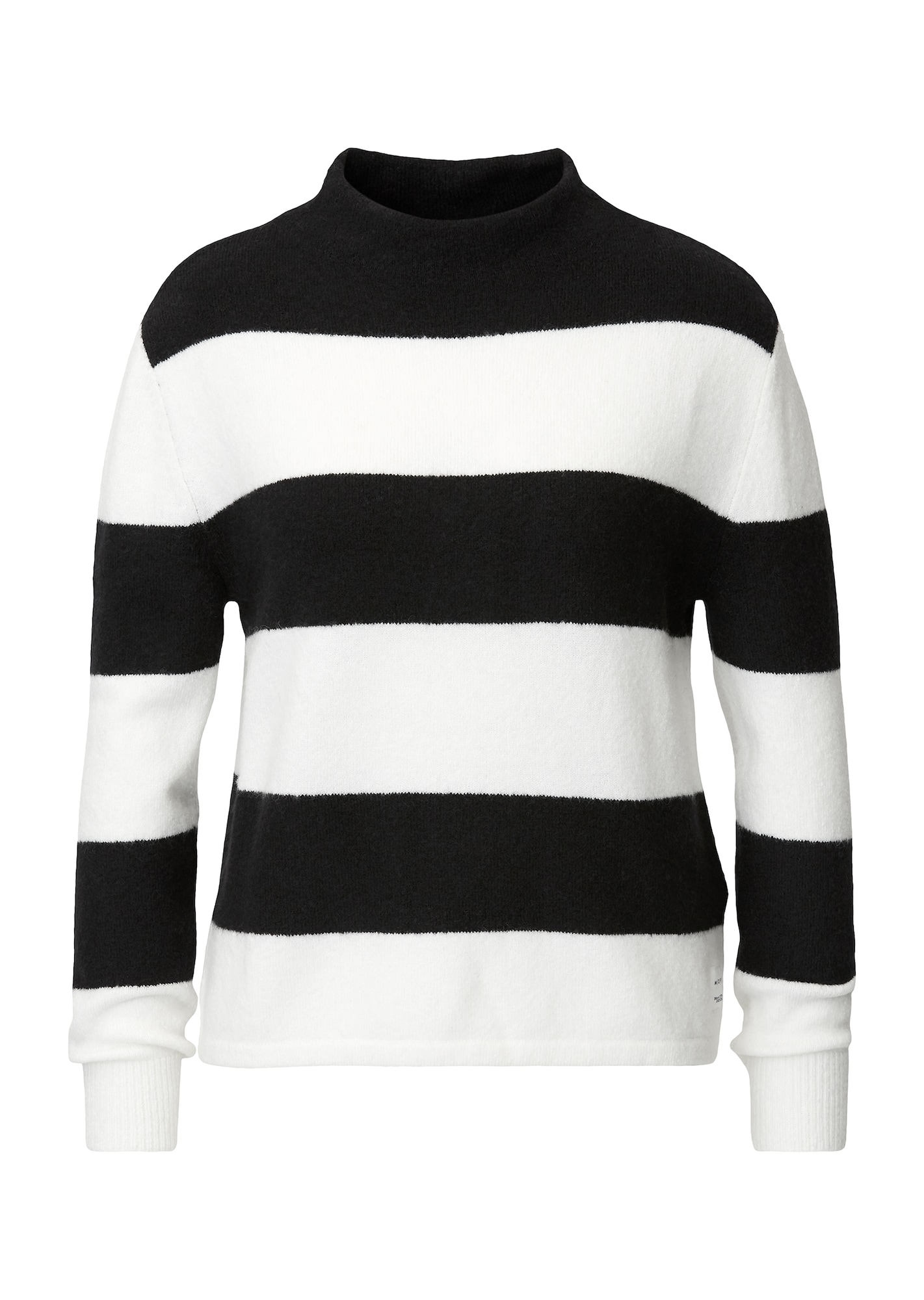 Marc O'Polo DENIM Pulover  negru / alb