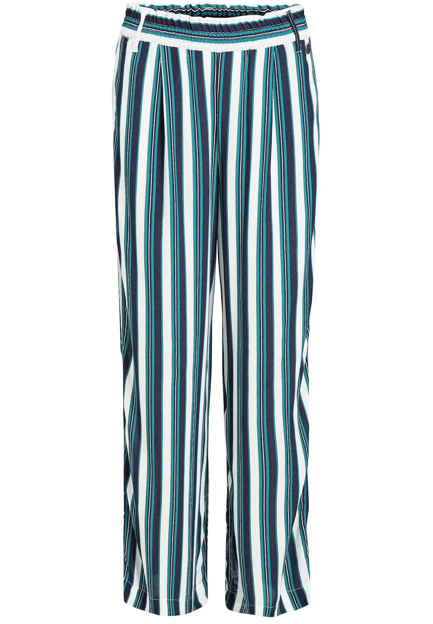 Khujo Pantaloni 'Carene'  navy / petrol / alb