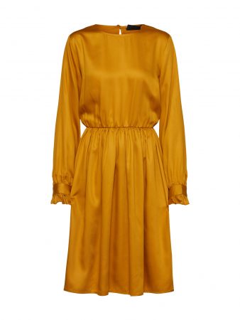 OBJECT Rochie tip bluză  galben auriu