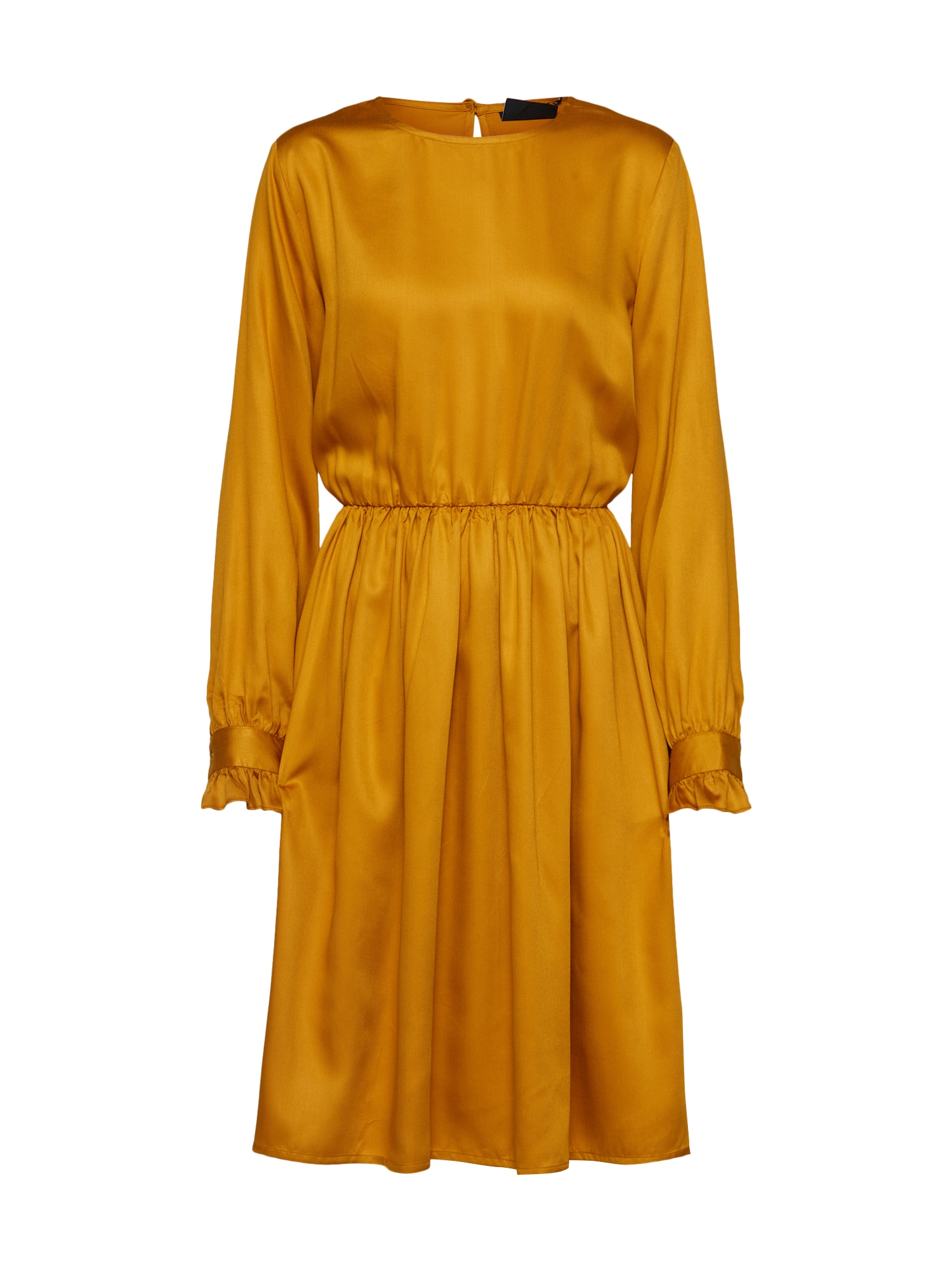 OBJECT Rochie tip bluză  galben auriu
