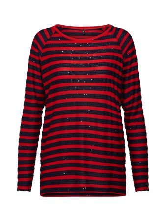ONLY Tricou  albastru noapte / roșu