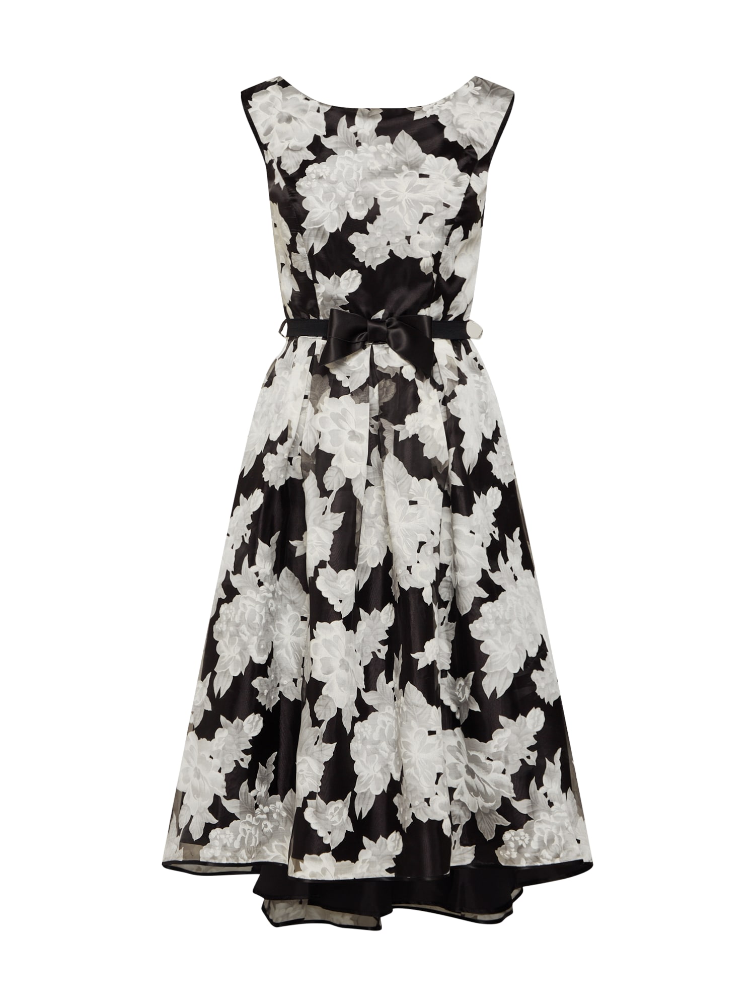 SWING Rochie  crem / negru