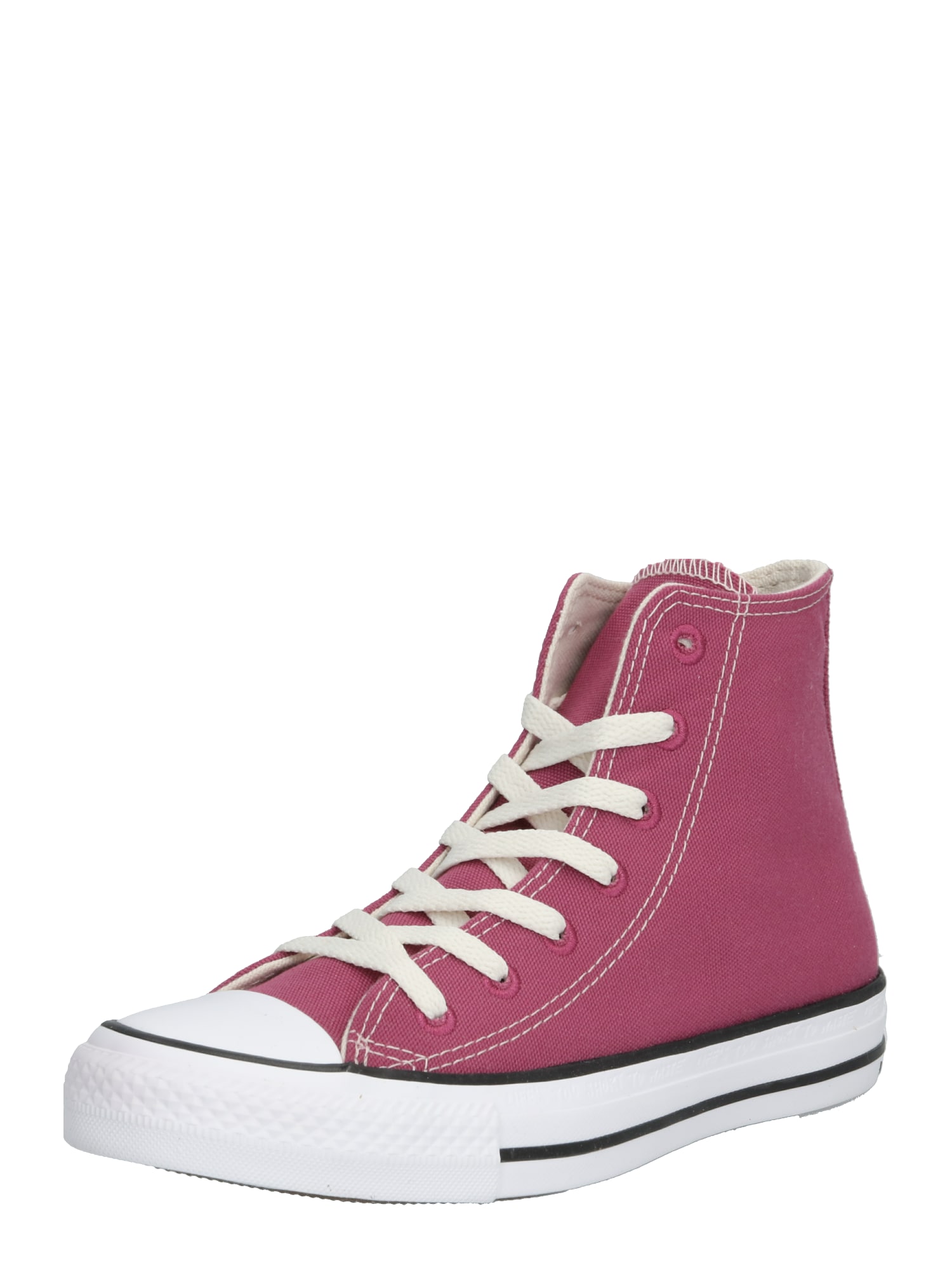 CONVERSE Sneaker înalt 'Renew Canvas – Chuck Taylor Ox'  roze / negru / alb