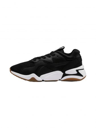 PUMA Sneaker low 'Nova 90's Bloc'  negru / alb