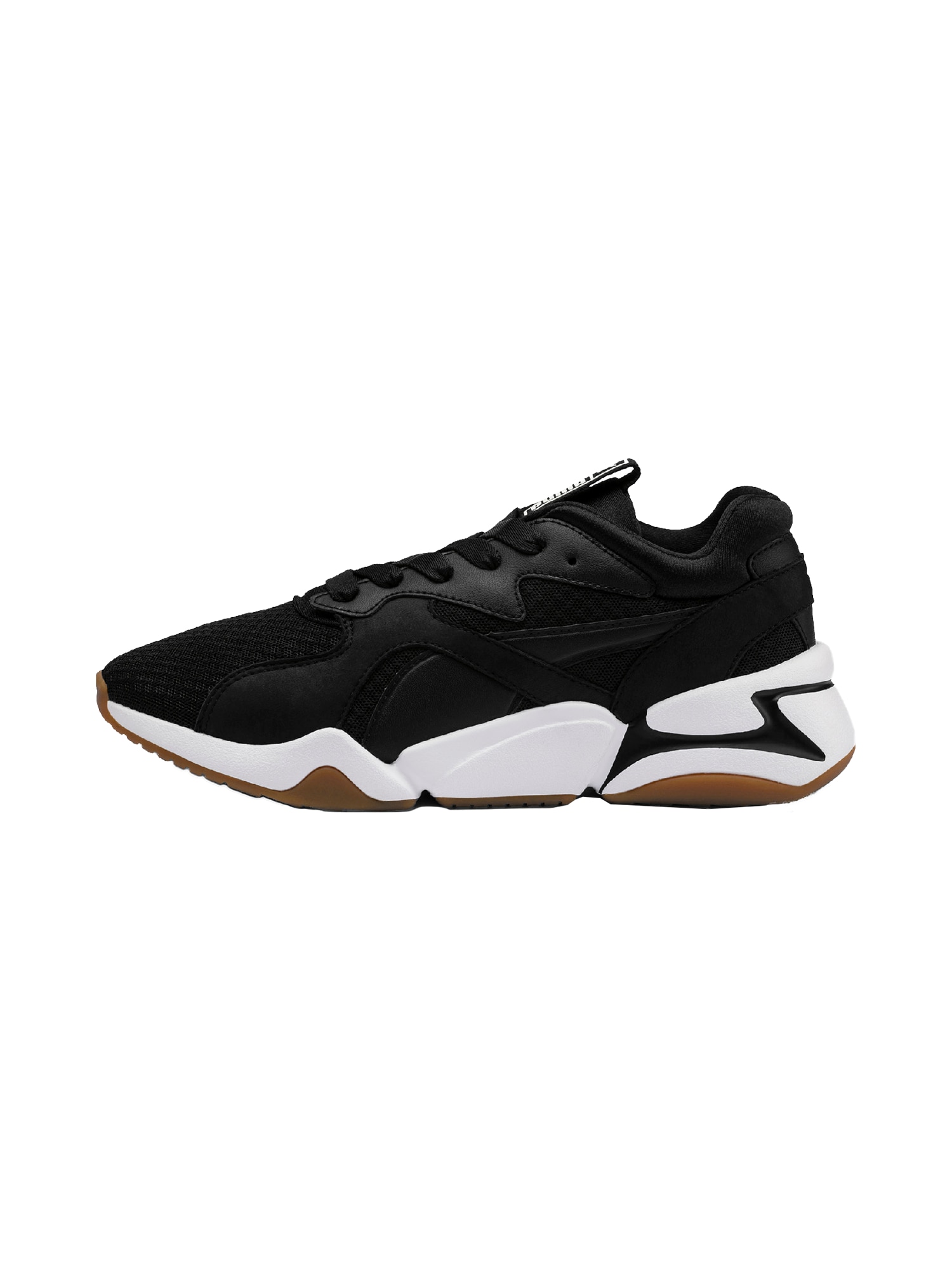 PUMA Sneaker low 'Nova 90's Bloc'  negru / alb