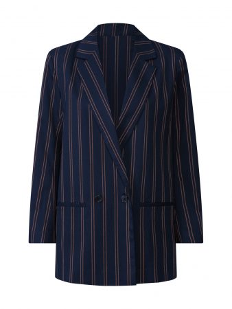 MOSS COPENHAGEN Sacou 'Emory Gin'  albastru
