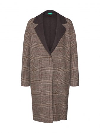 UNITED COLORS OF BENETTON Palton de primăvară-toamnă  maro