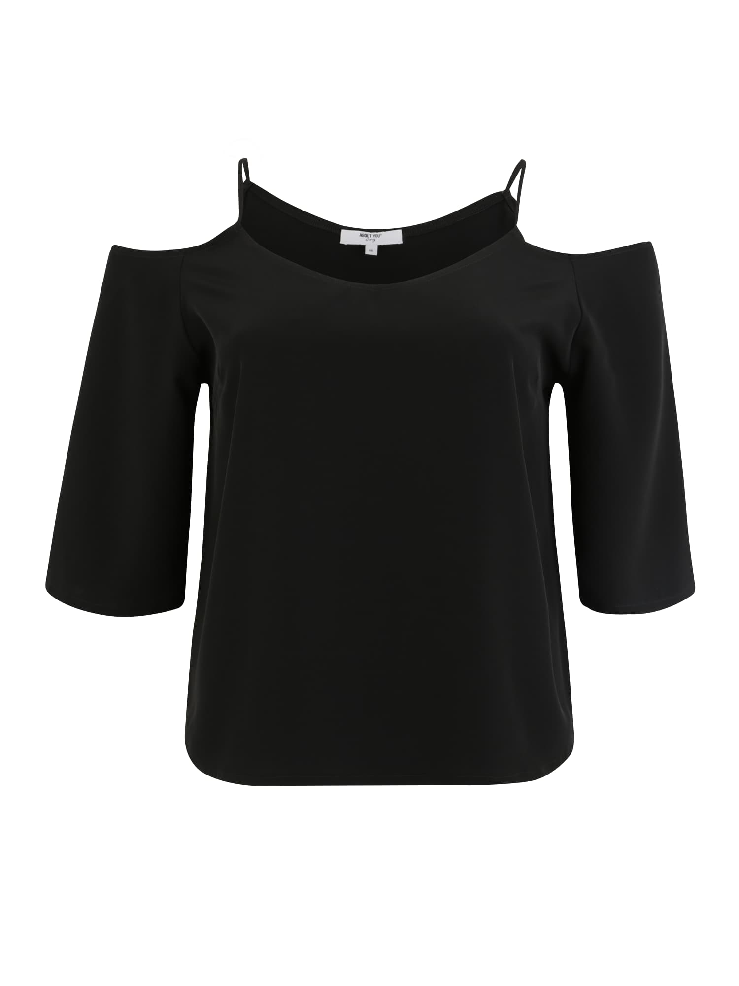 ABOUT YOU Curvy Bluză 'Carina'  negru