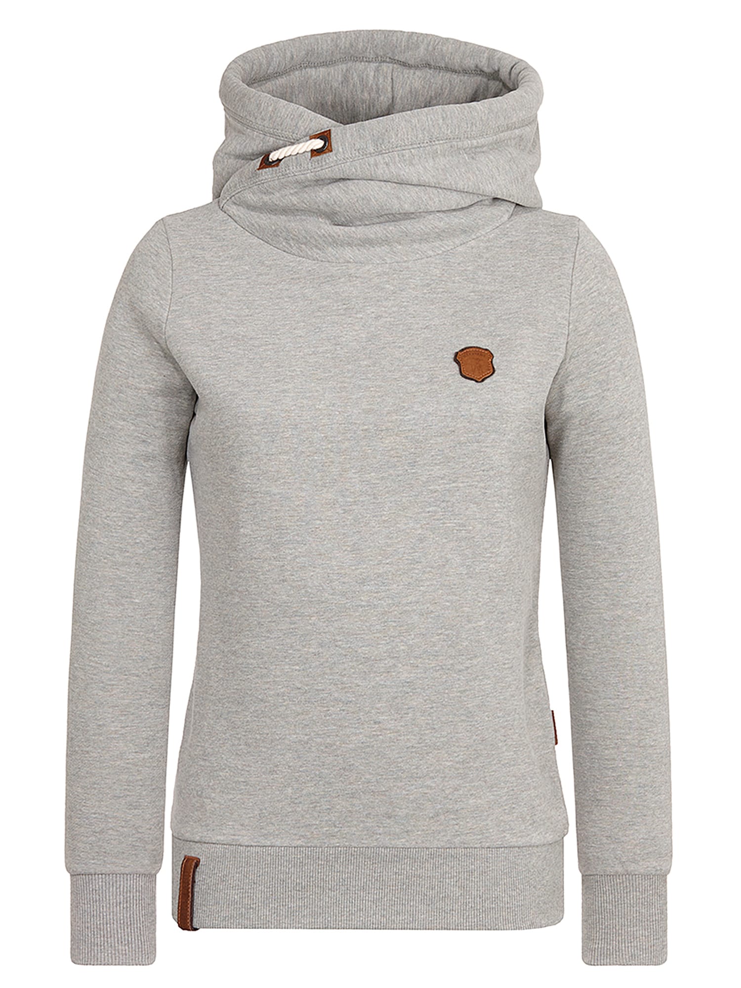 Naketano Bluză de molton 'Trust My Rage Pimped IV'  gri