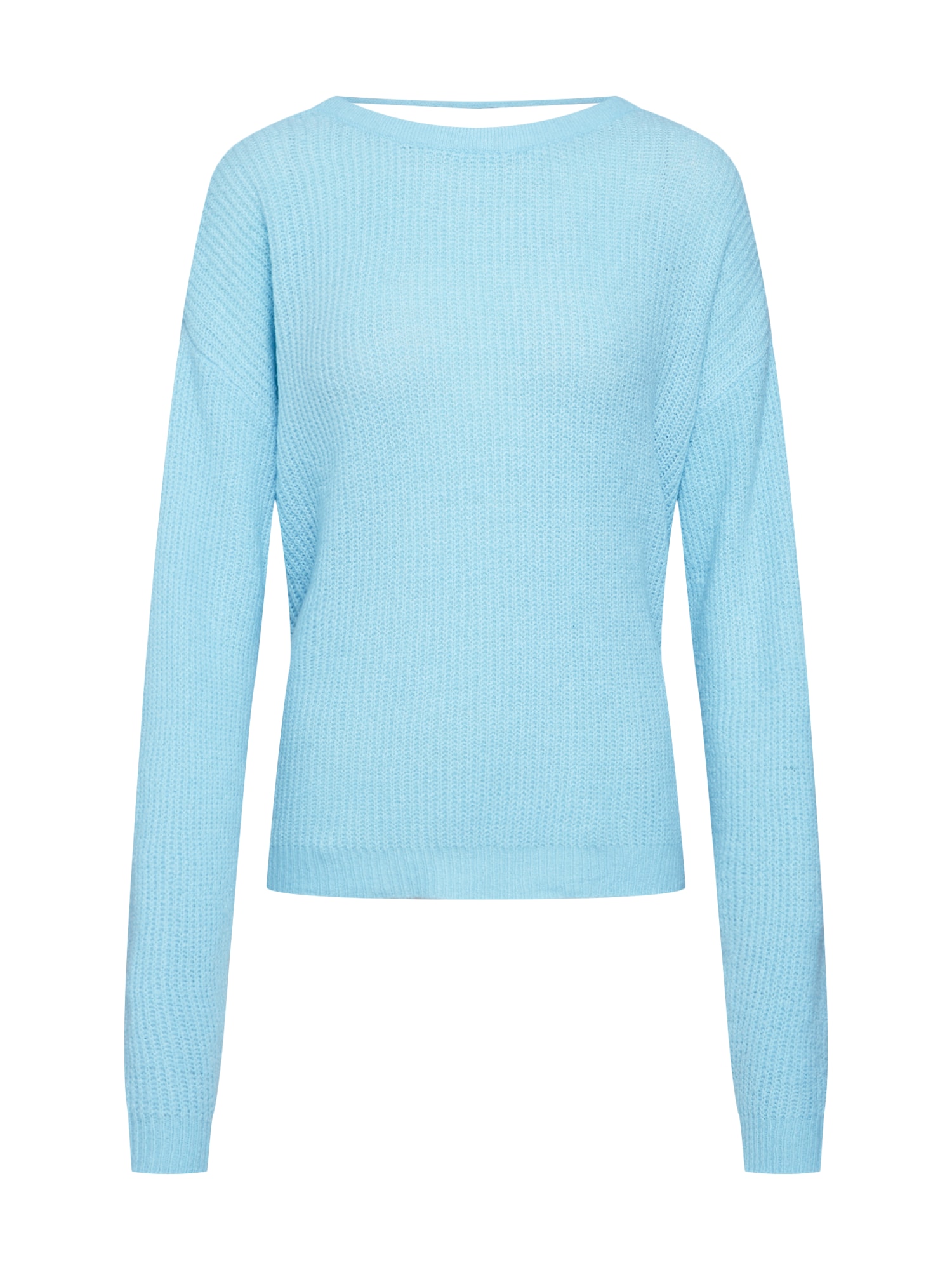 VERO MODA Pulover 'VMRANA BOW LS O-NECK BLOUSE'  albastru