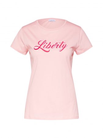 Re.draft Tricou  roz / roșu