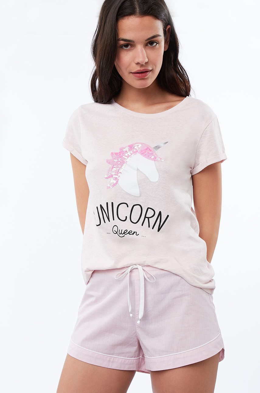 Etam - Pantaloni scurti de pijama Davis