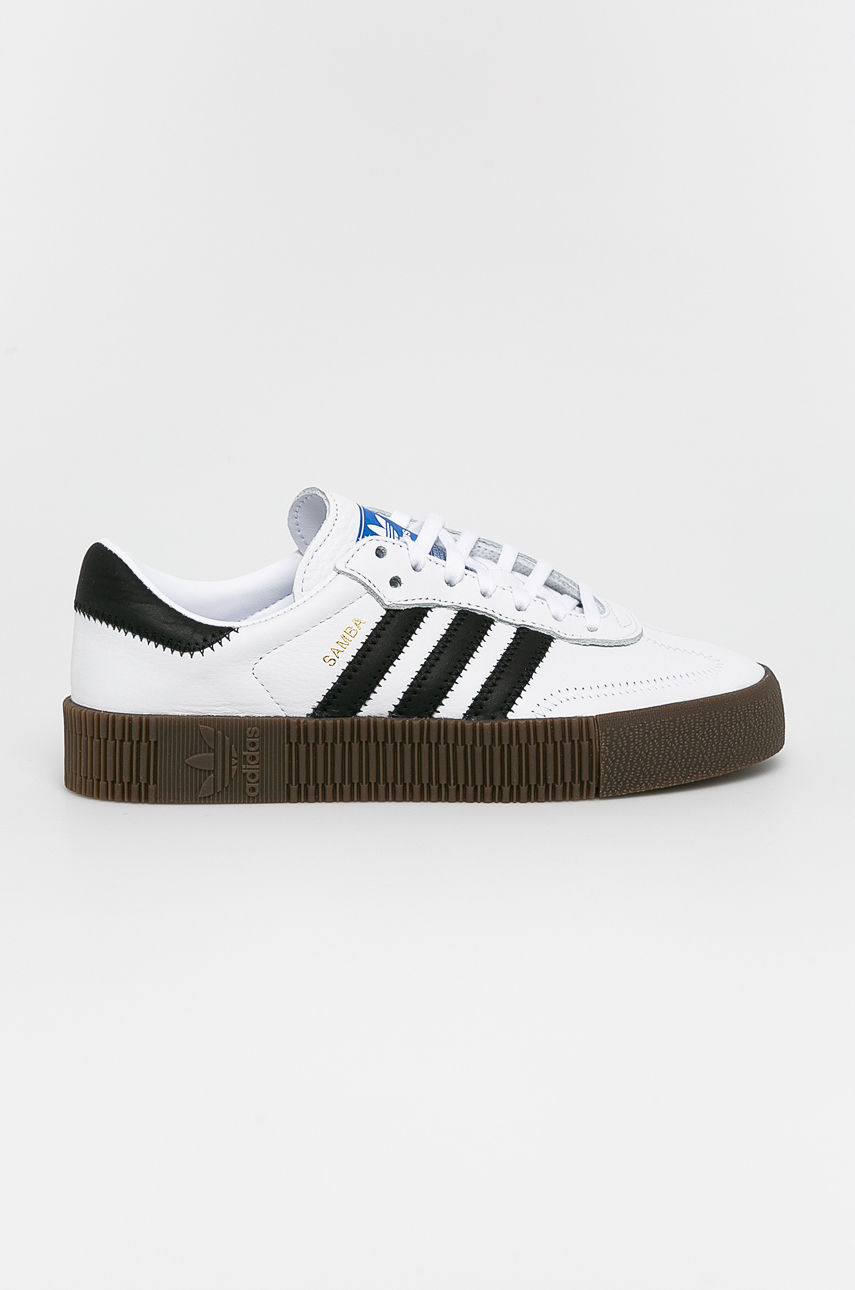 adidas gazelle silver green womens Adidas Women's Samba White/Black – Tip Top Shoes of New York