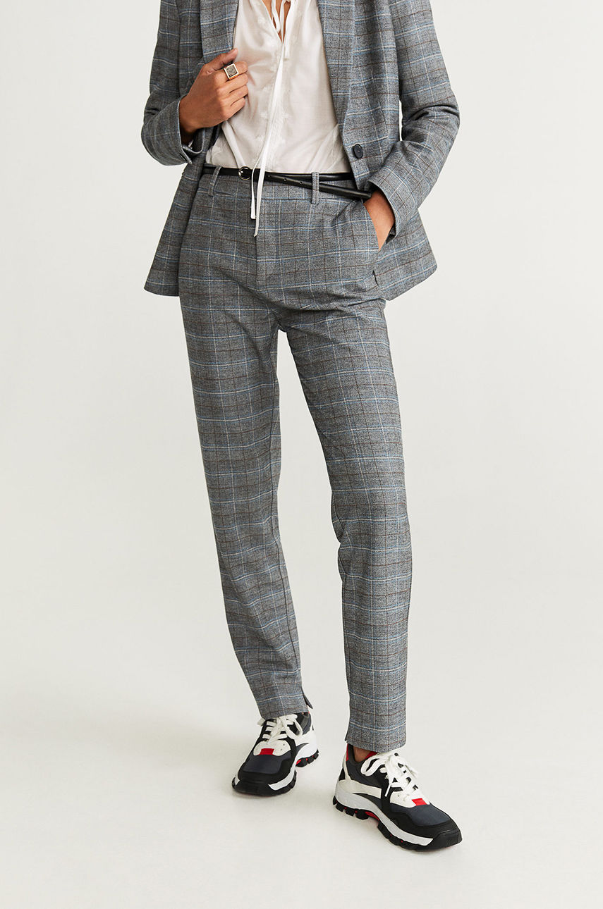 Mango - Pantaloni Borecuad