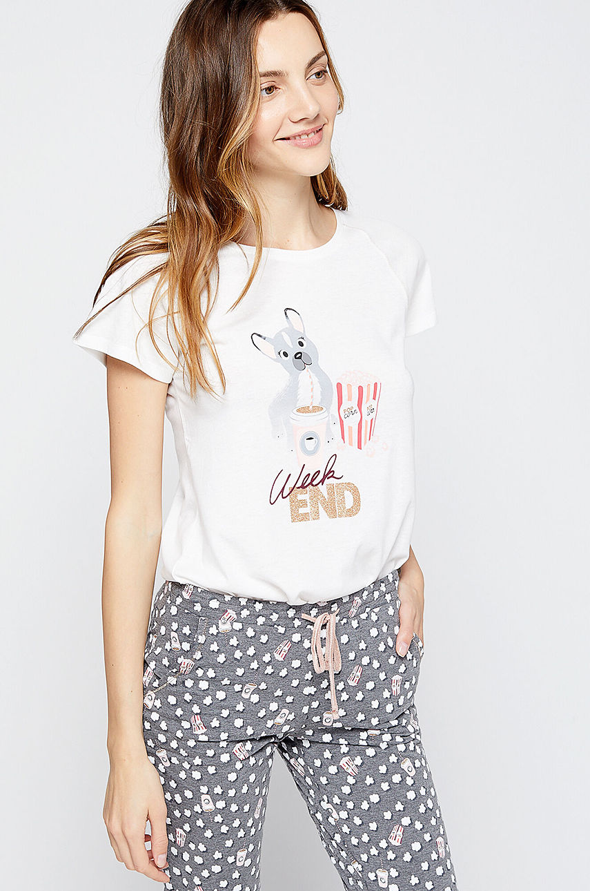 Etam - Tricou de pijama Polka