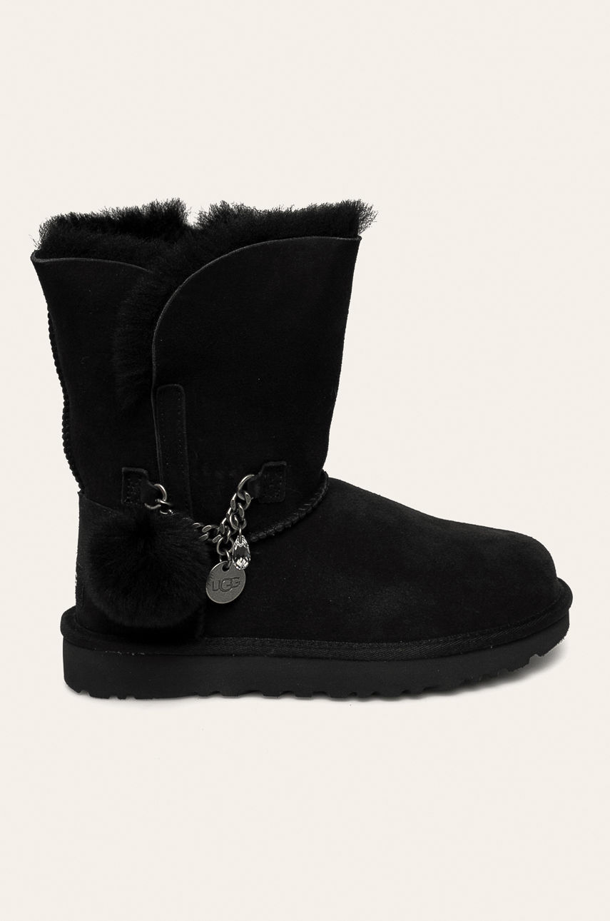 UGG - Bocanci de piele W Classic Short Charm