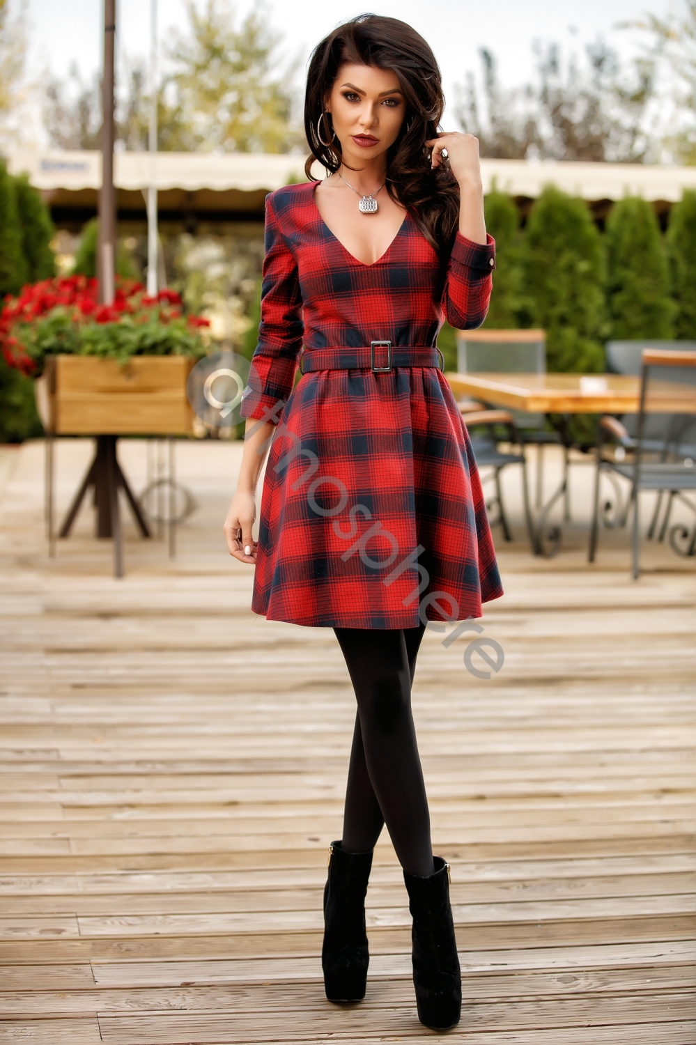 Rochie baby-doll carouri Rn 1549
