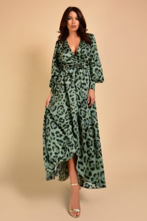 Rochie petrecuta animal print RN 2500